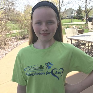 Team Page: Donatelle . . . Making Strides for Ava
